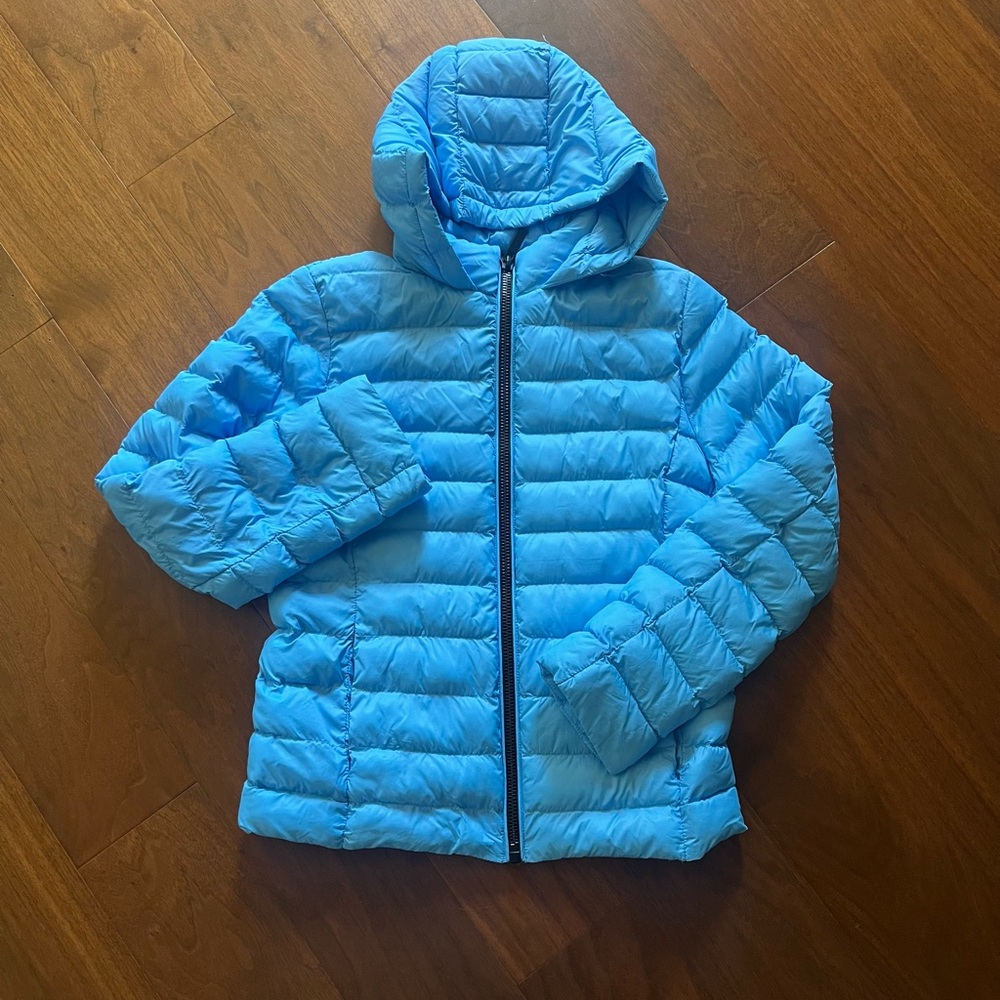 Copper Key Vibrant Blue Kids Puffer Jacket